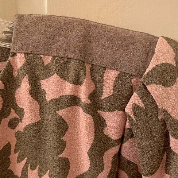 St Gillian By Kay Unger Pink Floral Silk Dress - Picture 4 of 11